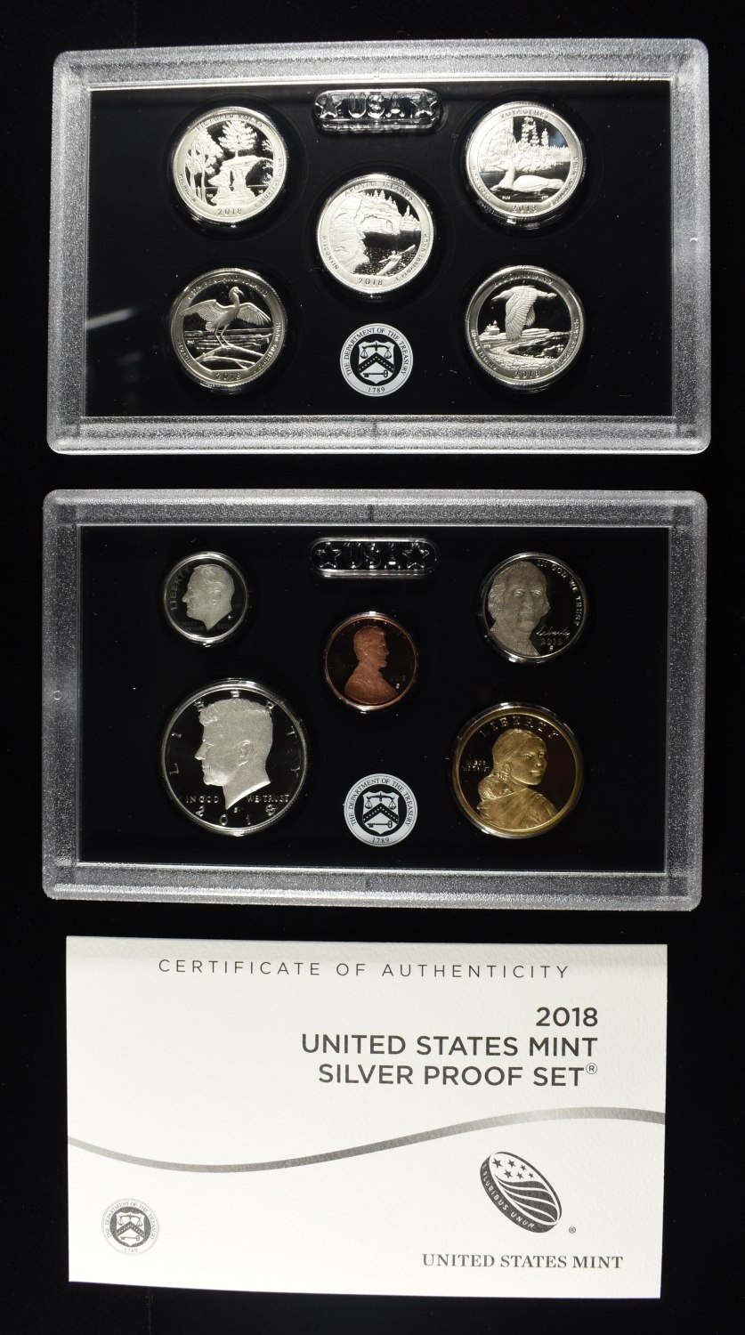 2018 US SILVER PROOF SET