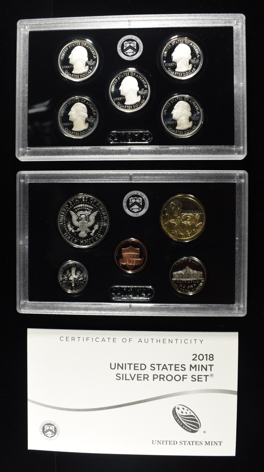 2018 US SILVER PROOF SET