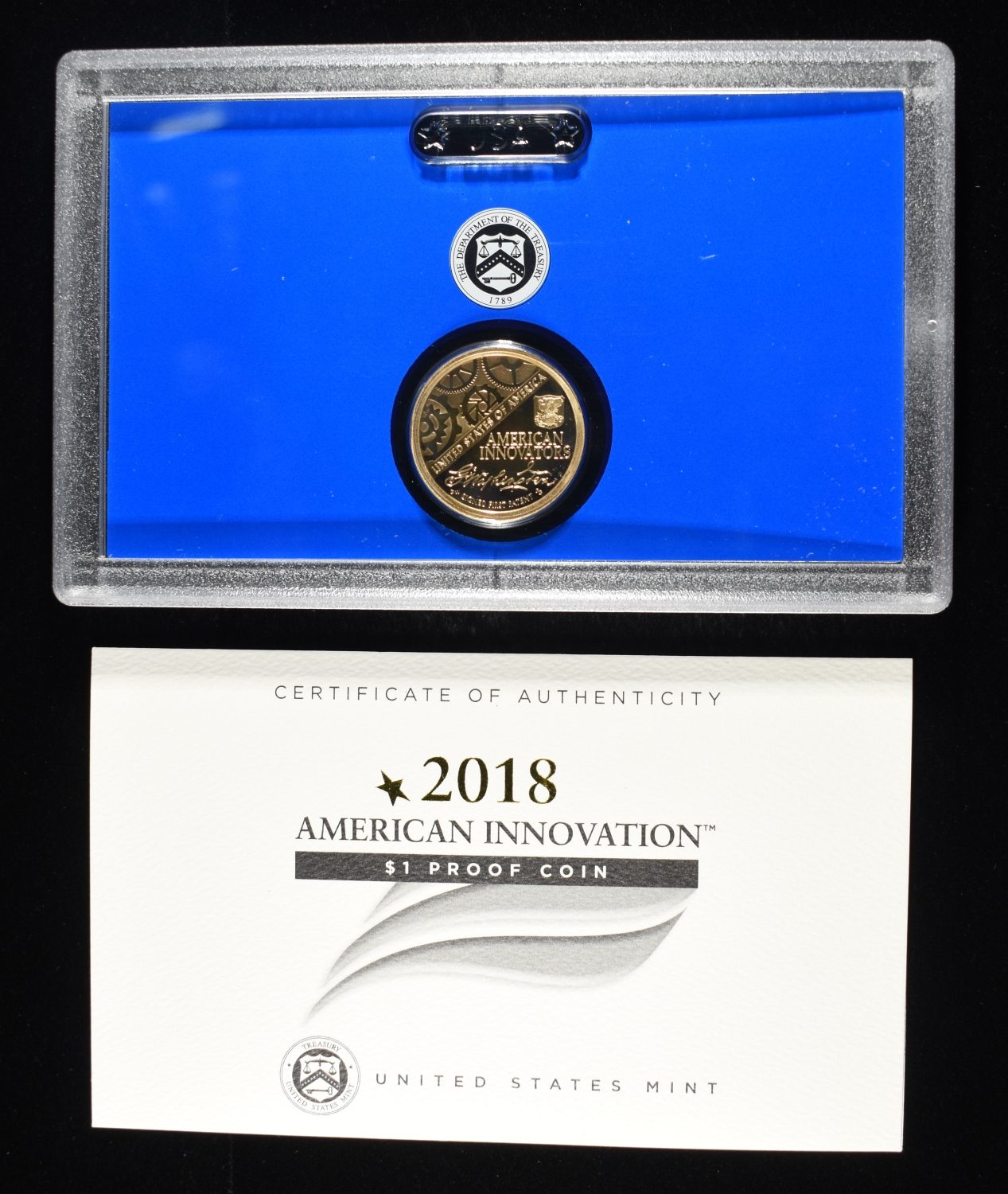 2019 & (3) 2018 $1 INNOVATION PROOF SETS