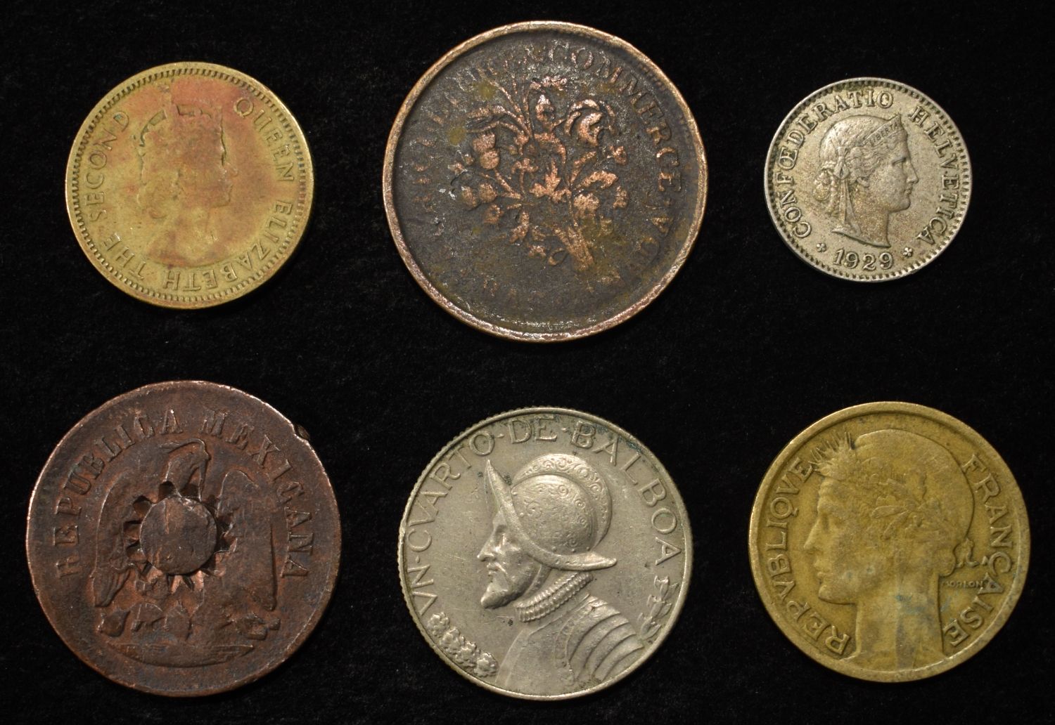 5 LBS FOREIGN COINS