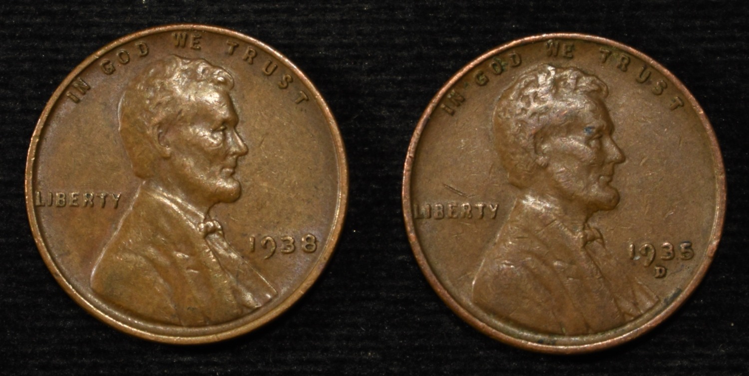 (500) WHEAT CENTS: MIXED DATES