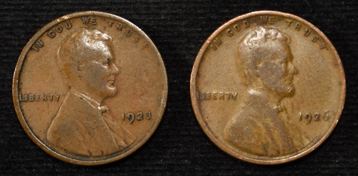 (96) WHEAT CENTS FROM THE 20'S