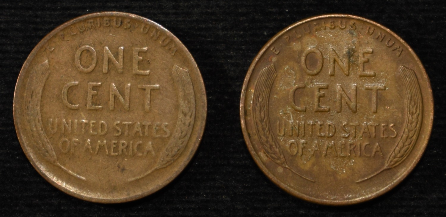 (250) WHEAT CENTS FROM THE 1930'S