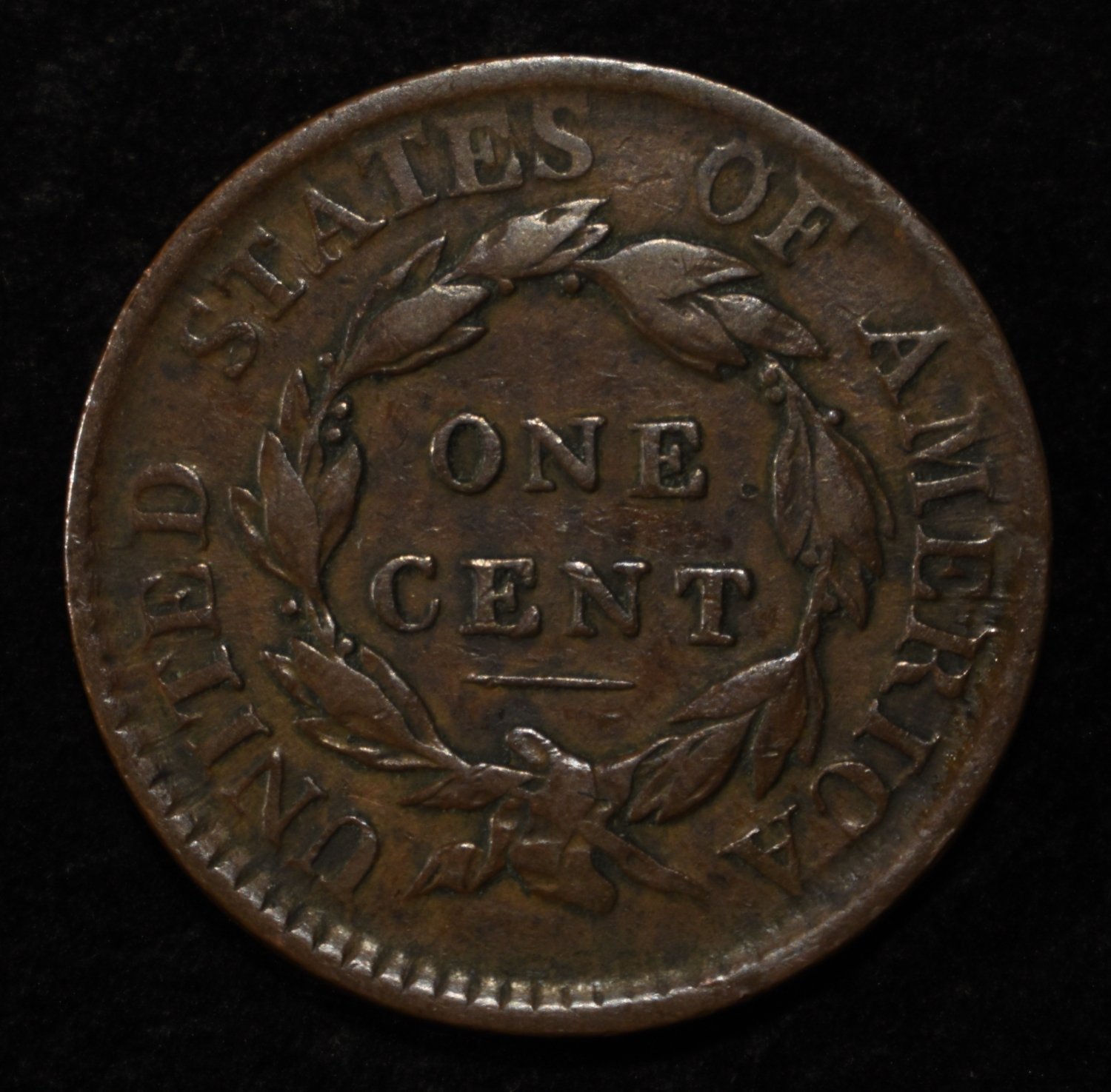 1817 LARGE CENT VF