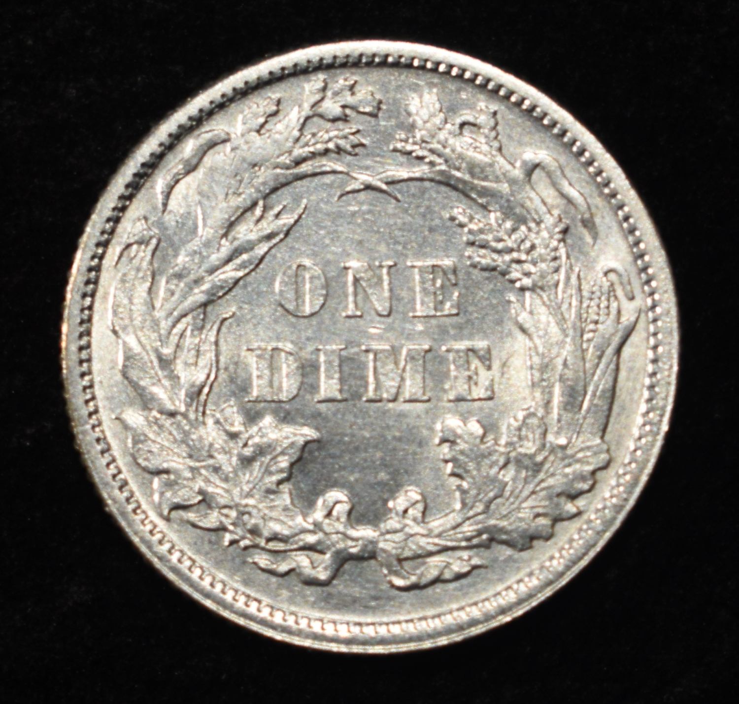 1883 SEATED LIBERTY DIME CH/GEM BU
