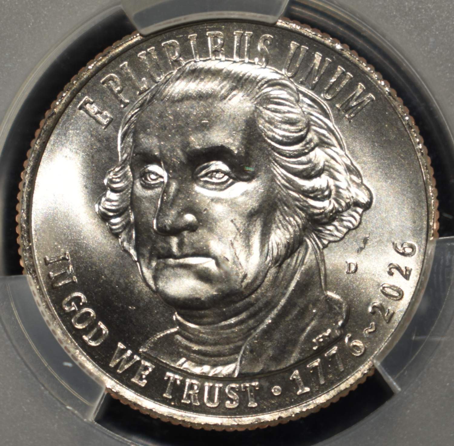 1776-2026-D REVOLUTIONARY WAR QUARTER CAC MS-64