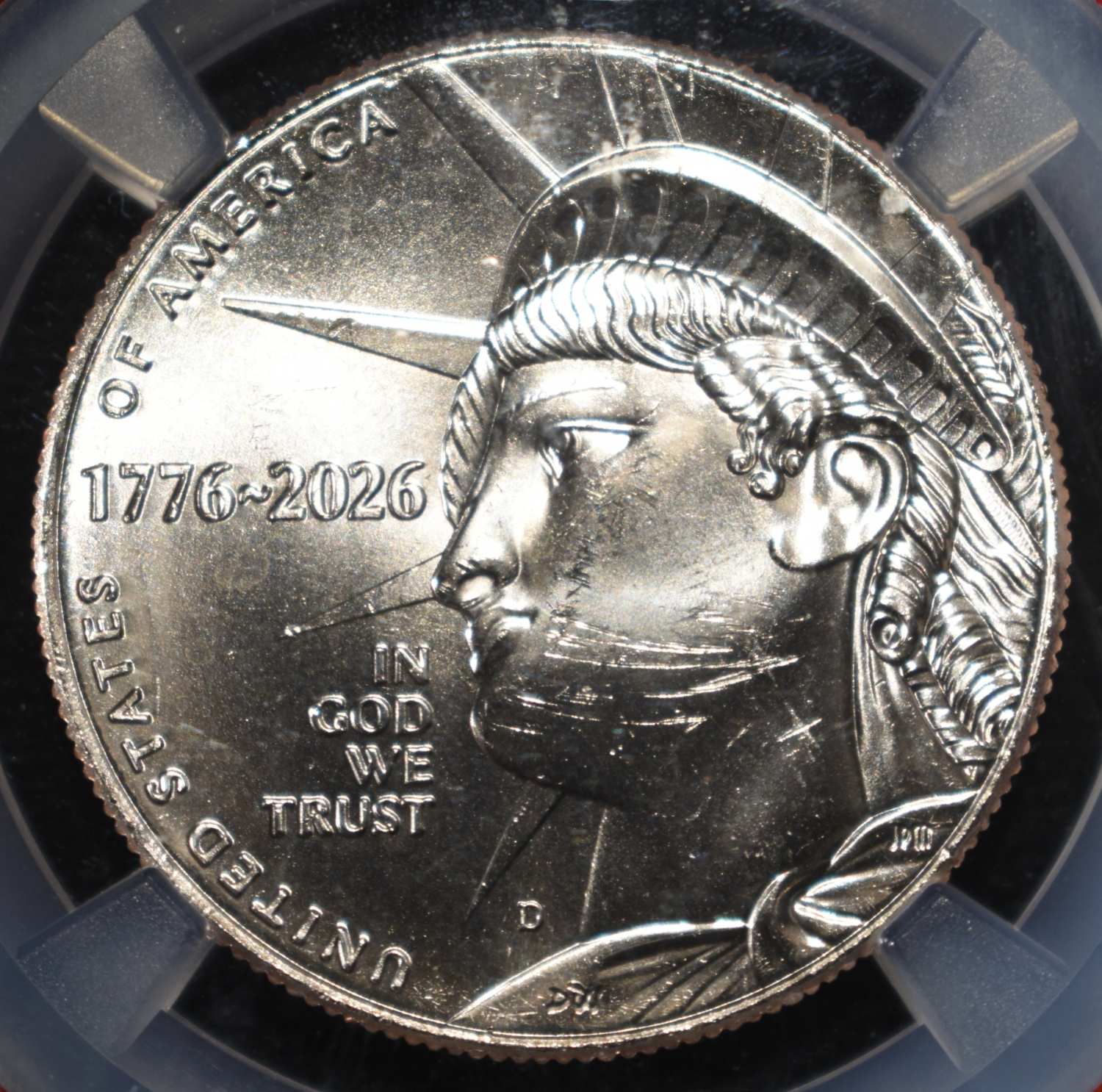 1776-2026-D 50C ENDURING LIBERTY NGC MS64