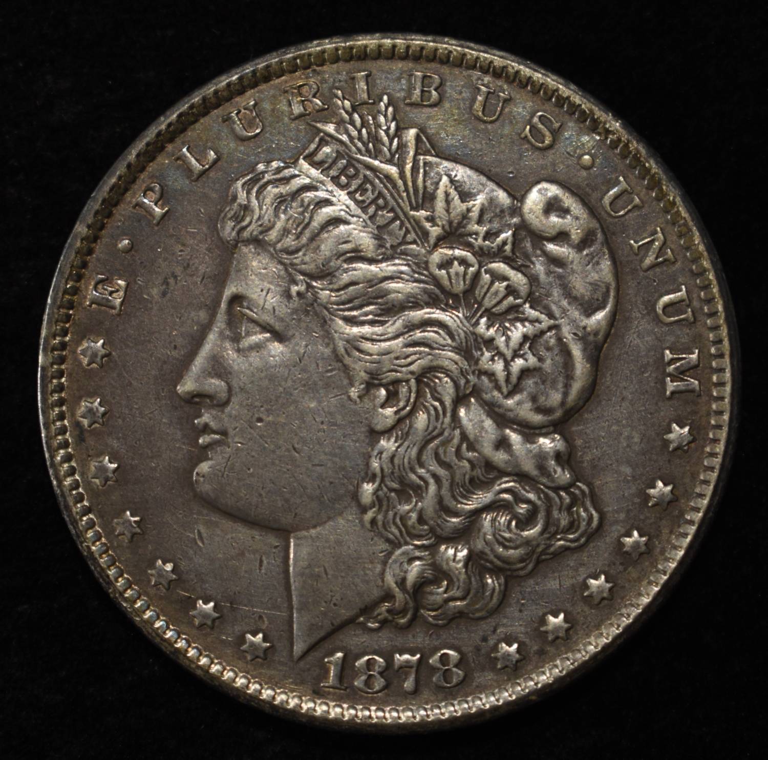 1878-CC MORGAN DOLLAR XF/AU