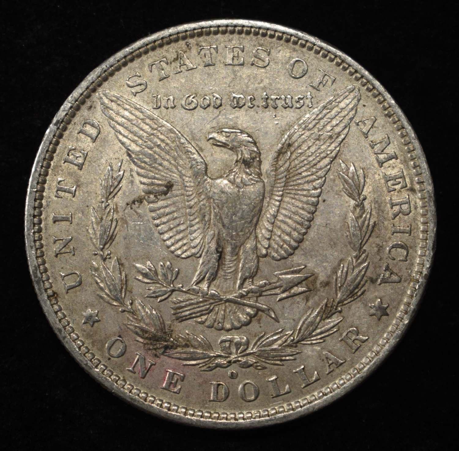 1880-O MORGAN DOLLAR XF/AU