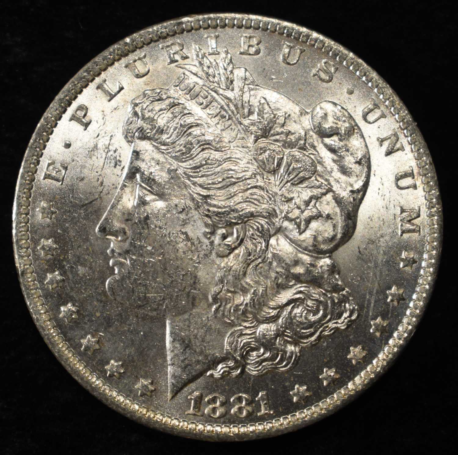 1881-O MORGAN DOLLAR BU