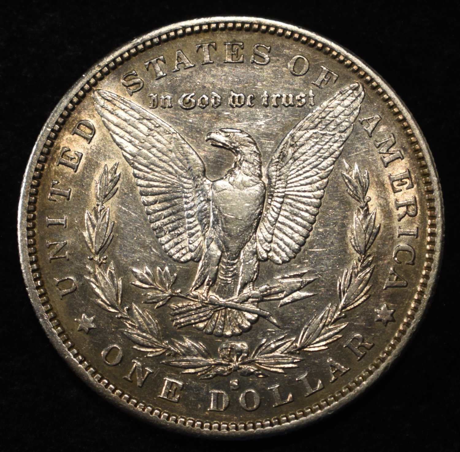 1884-S MORGAN DOLLAR CH AU