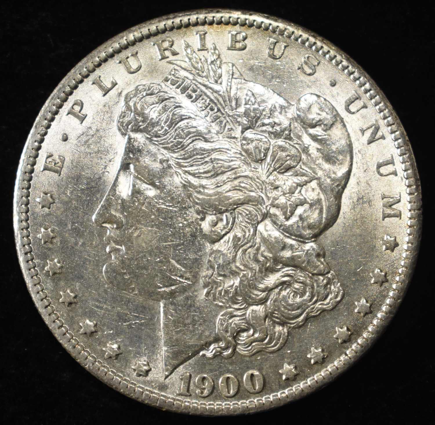 1900-S MORGAN DOLLAR CH AU