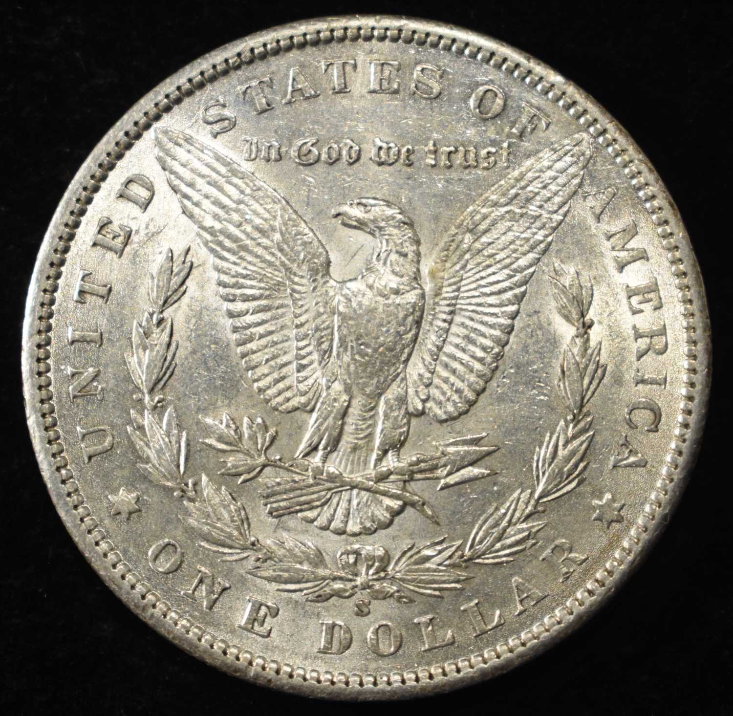1900-S MORGAN DOLLAR CH AU