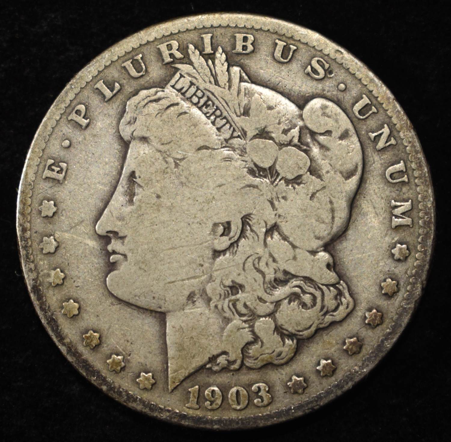 1903-S MORGAN DOLLAR VG