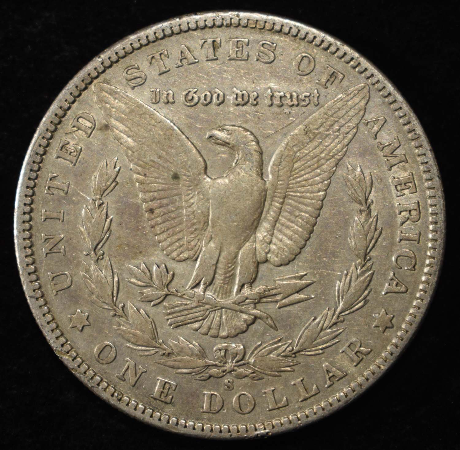 1904-S MORGAN DOLLAR XF