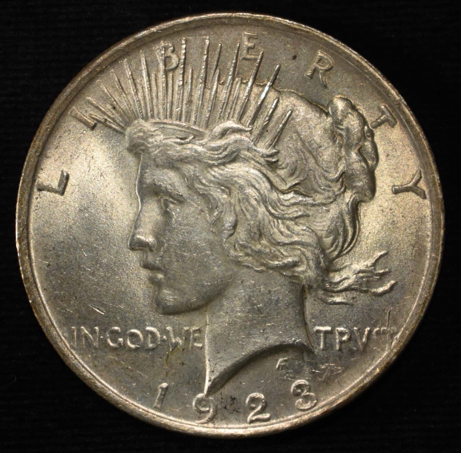 1923 PEACE DOLLAR BU