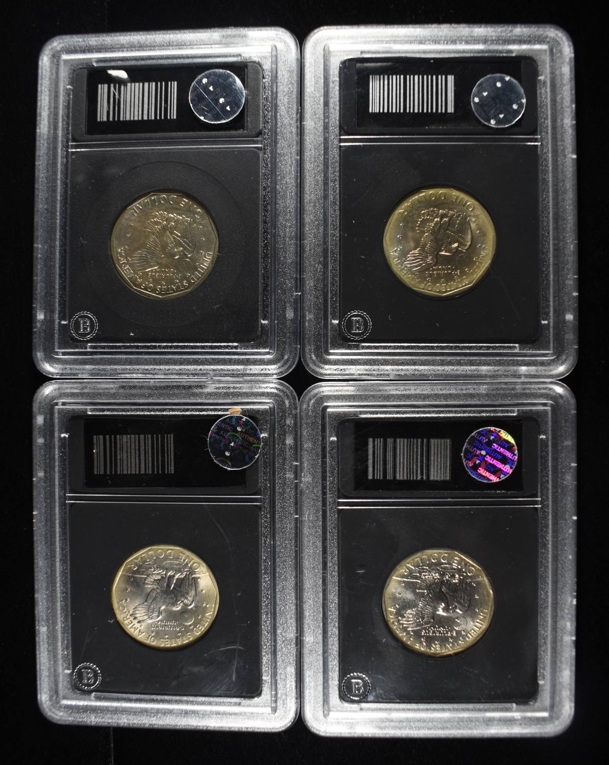 (2) 1979 & (2) 1999 SBA DOLLARS BU