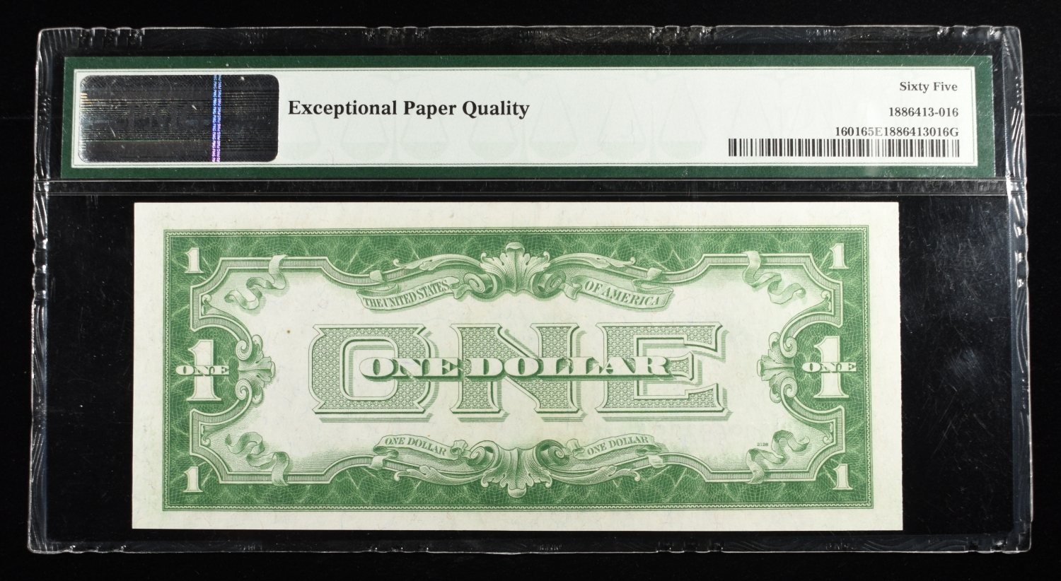 1928A $1 SILVER CERTIFICATE PMG 65 EPQ
