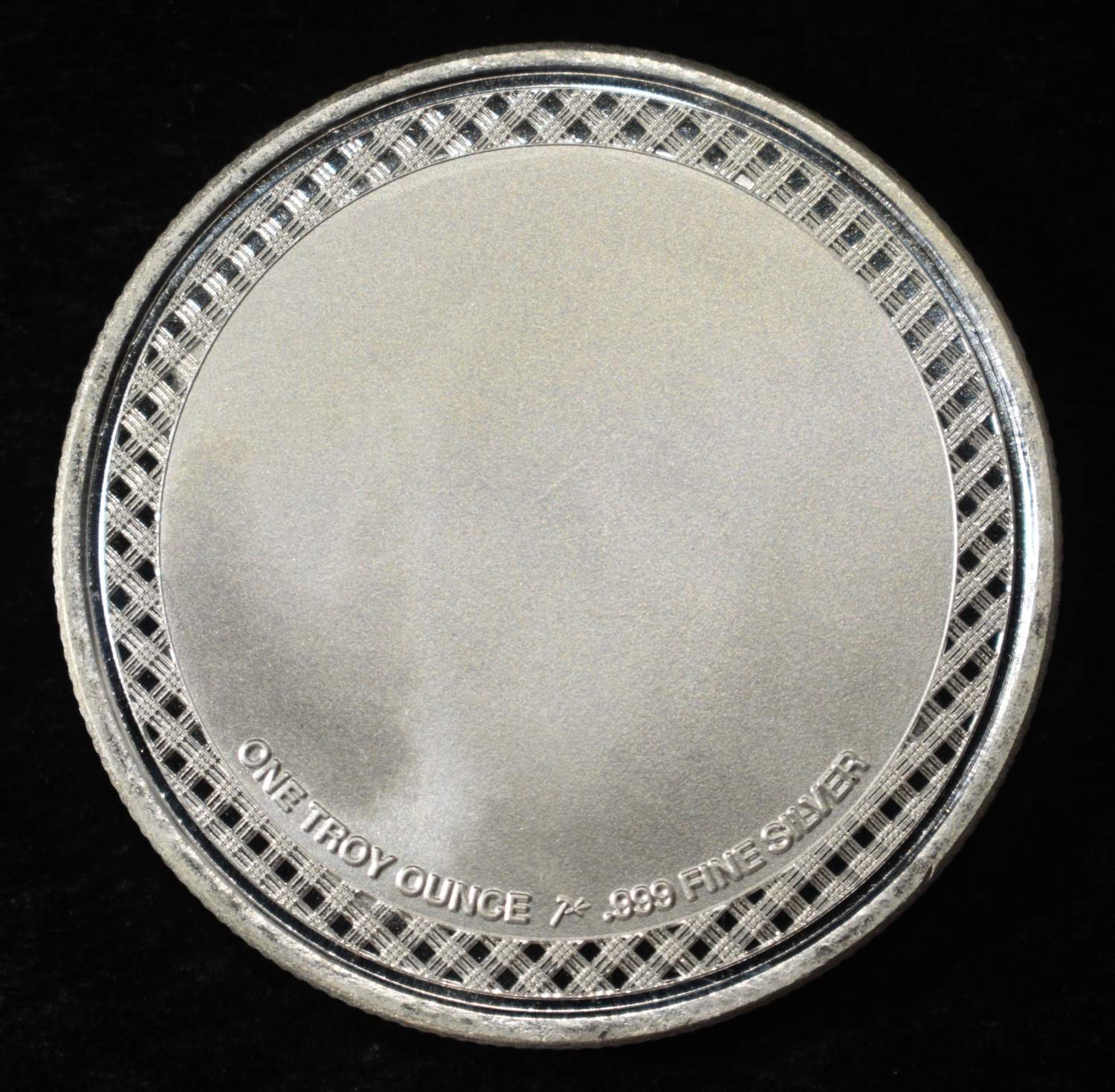 HOCKEY 1 OZ .999 SILVER ROUND