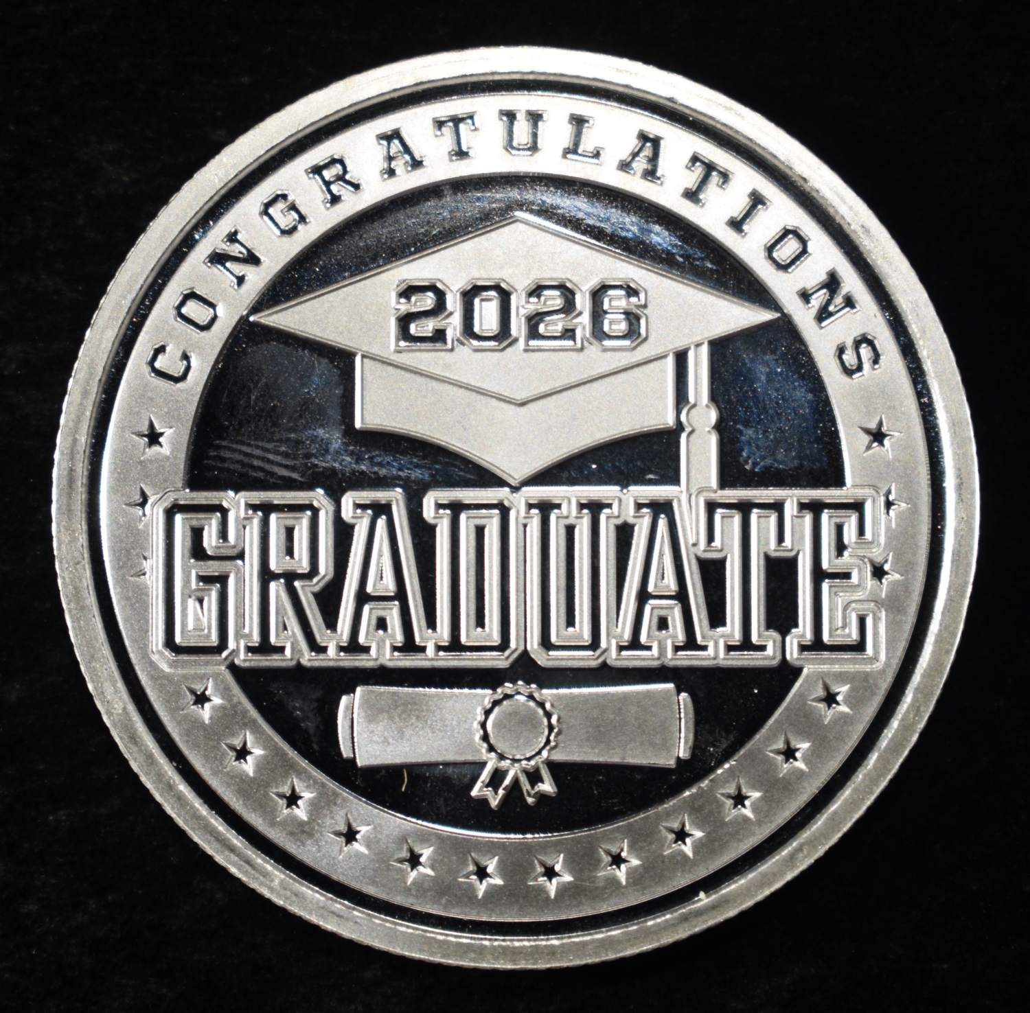 2026 GRADUATION 1 OZ .999 SILVER ROUND