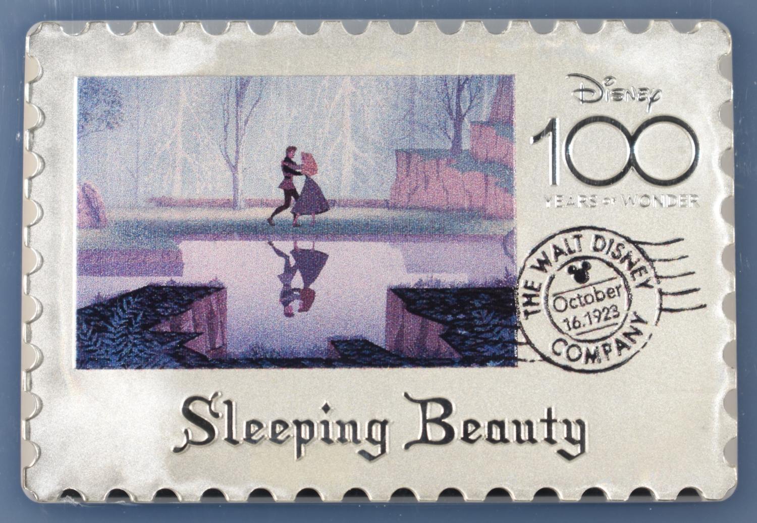 2023 NIUE SLEEPING BEAUTY $2 SILVER STAMP