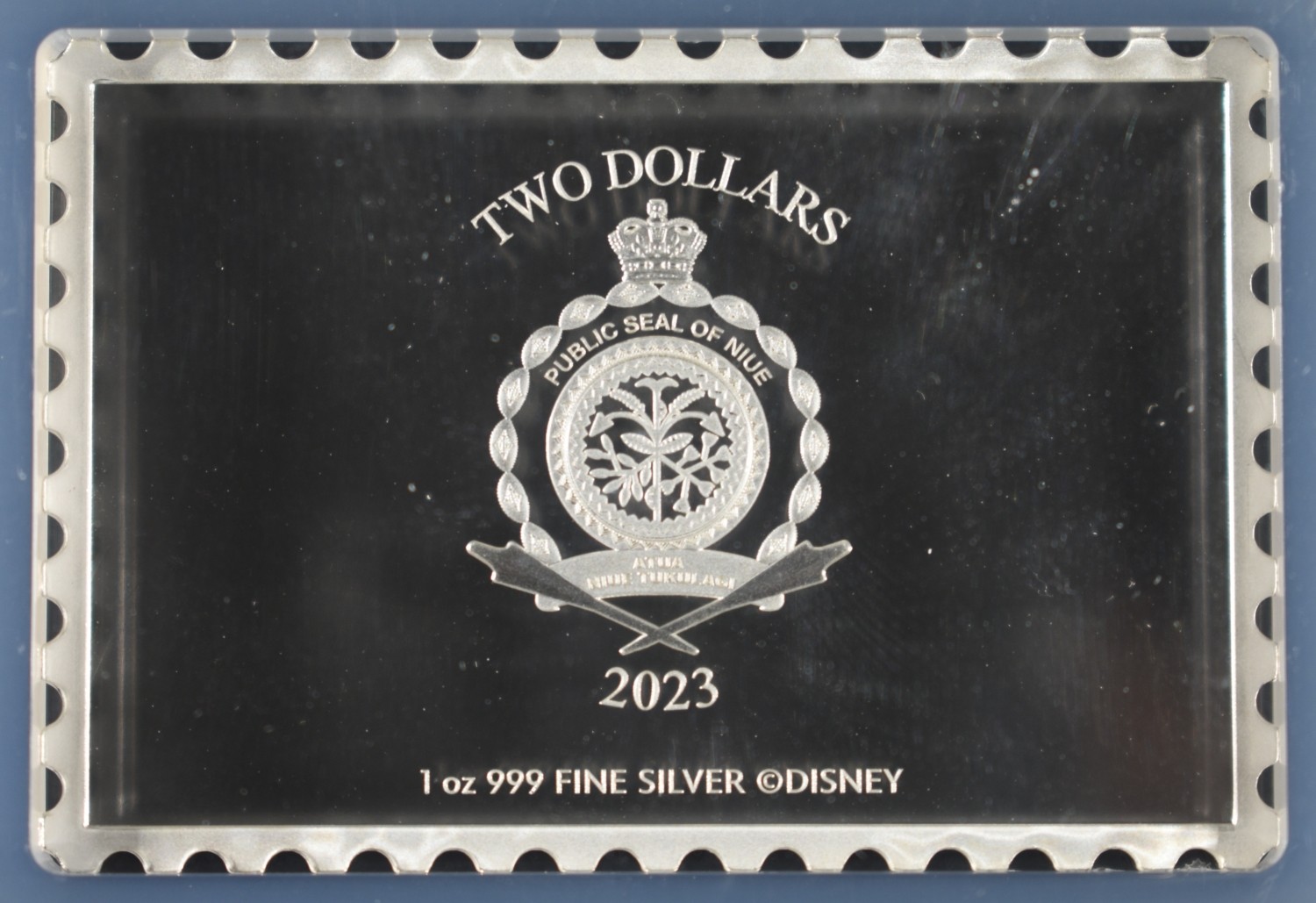 2023 NIUE SLEEPING BEAUTY $2 SILVER STAMP
