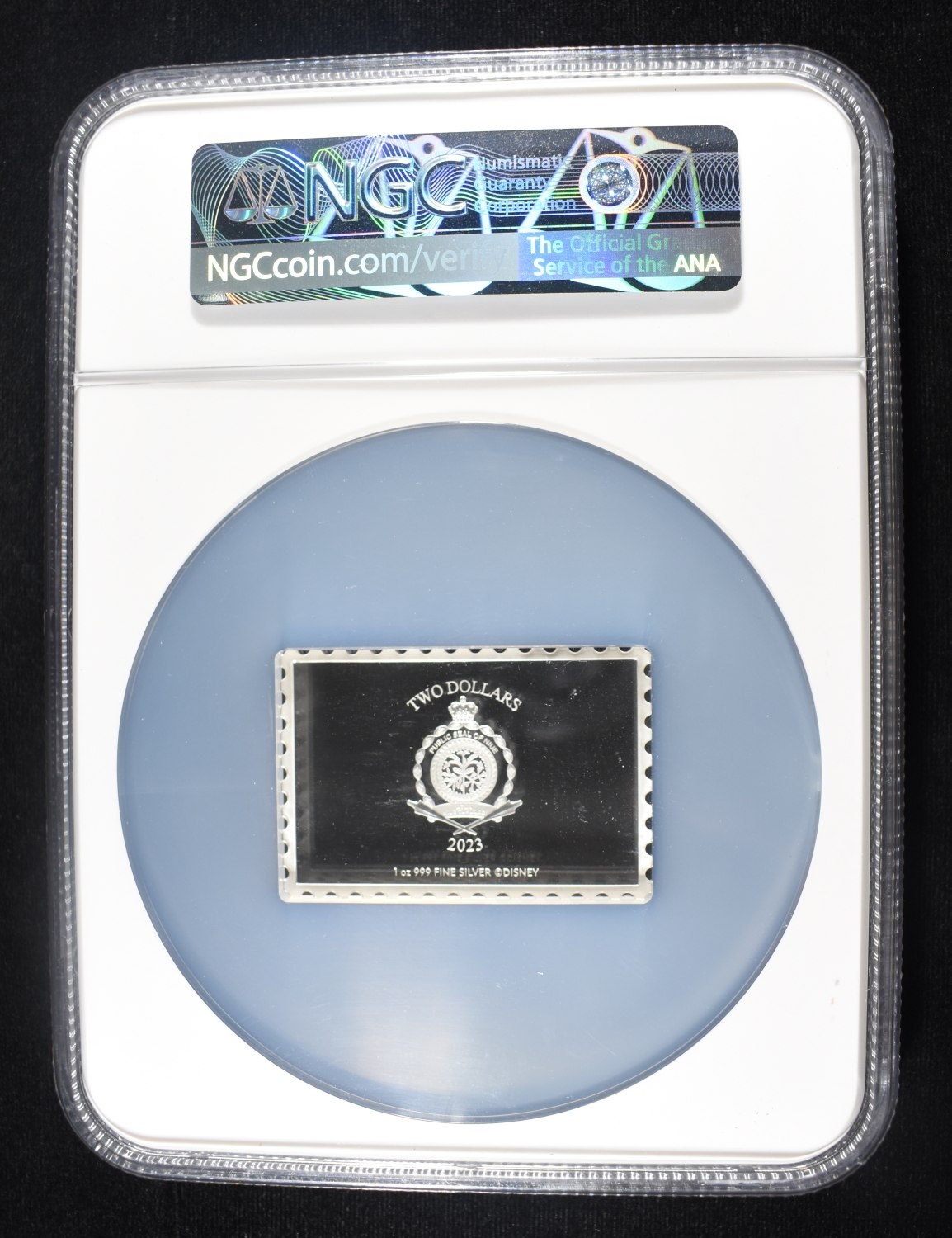 2023 NIUE SLEEPING BEAUTY $2 SILVER STAMP