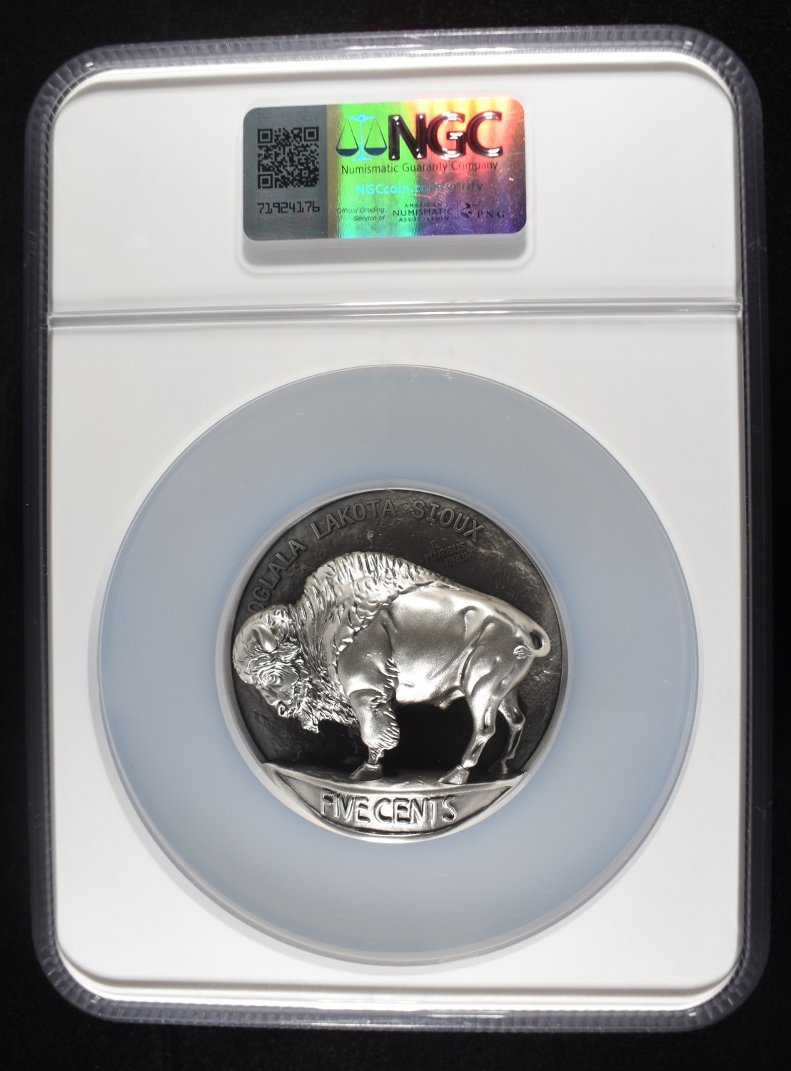 2026 5 OZ SILVER BUFFALO BEYOND RELIEF NGC MS-70
