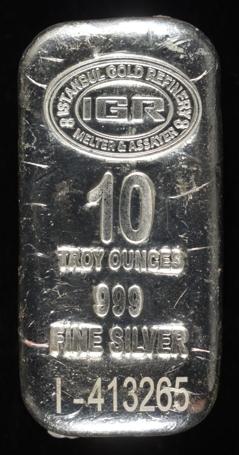IGR 10 OZ .999 SILVER BAR
