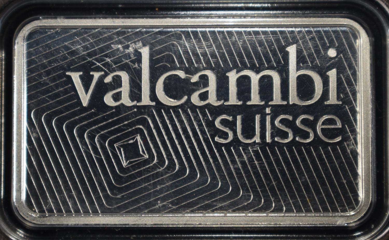 VALCAMBI SUISSE 1 OZ .9995 PLATINUM