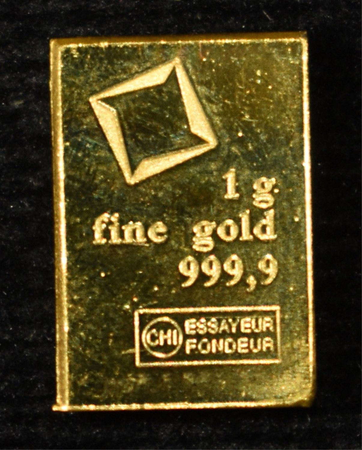 1G .9999 GOLD BAR