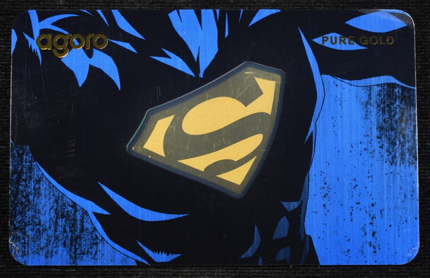 2026 NIUE AGORO SUPERMAN 0.1g GOLD LOW MINTAGE