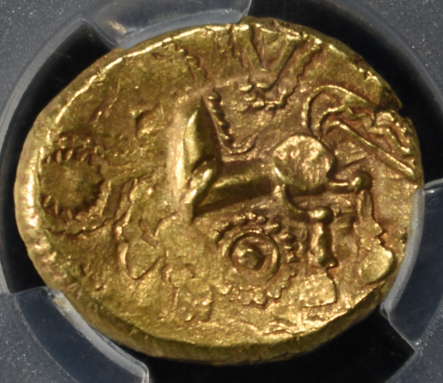 c.80-50 BC GOLD AV STATER PNC CH XF