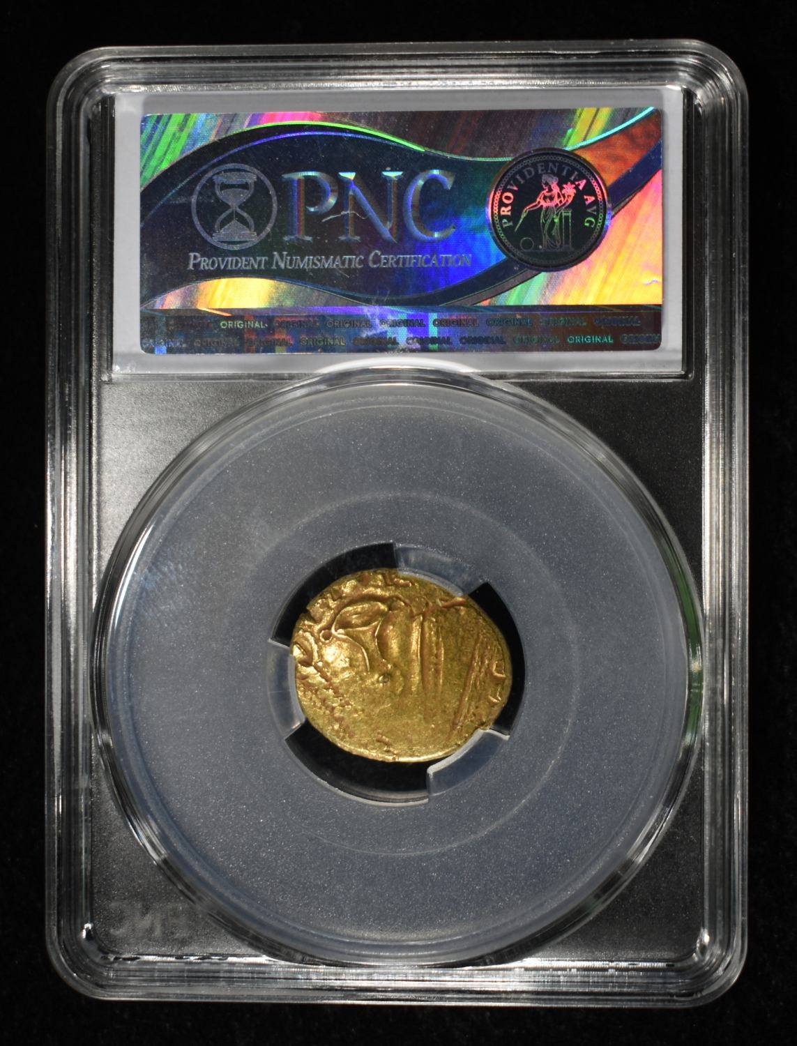 c.80-50 BC GOLD AV STATER PNC CH XF