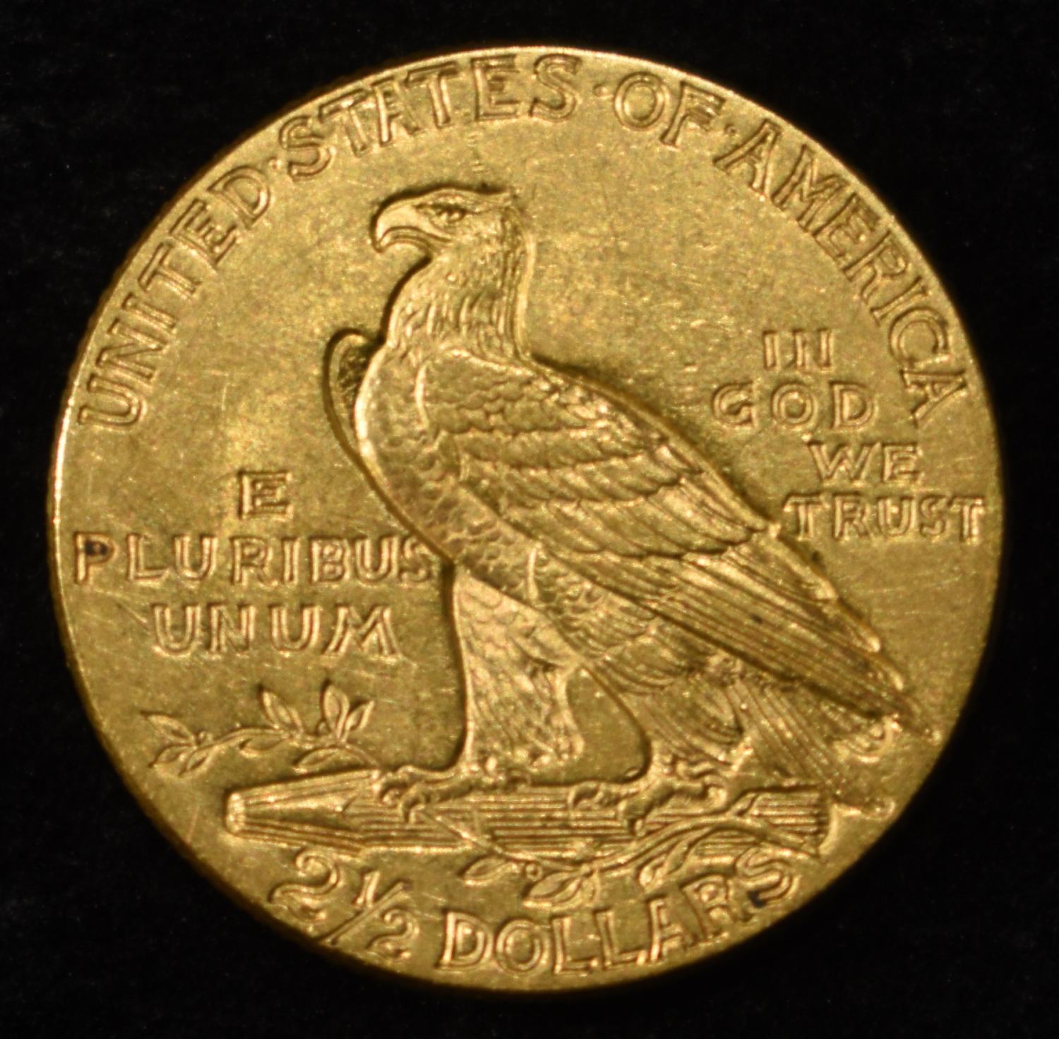 1913 INDIAN GOLD $2.5 CH BU