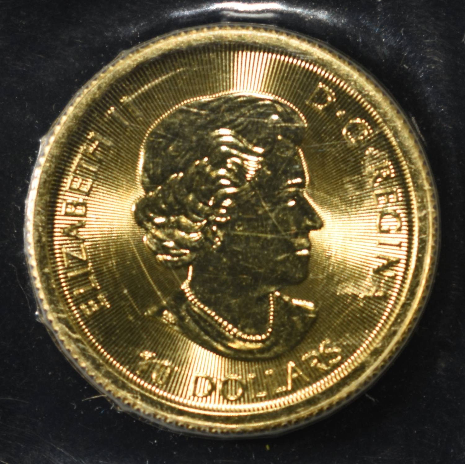 2017 CANADA 1/4 OZ GOLD BUFFALO .9999 FINE