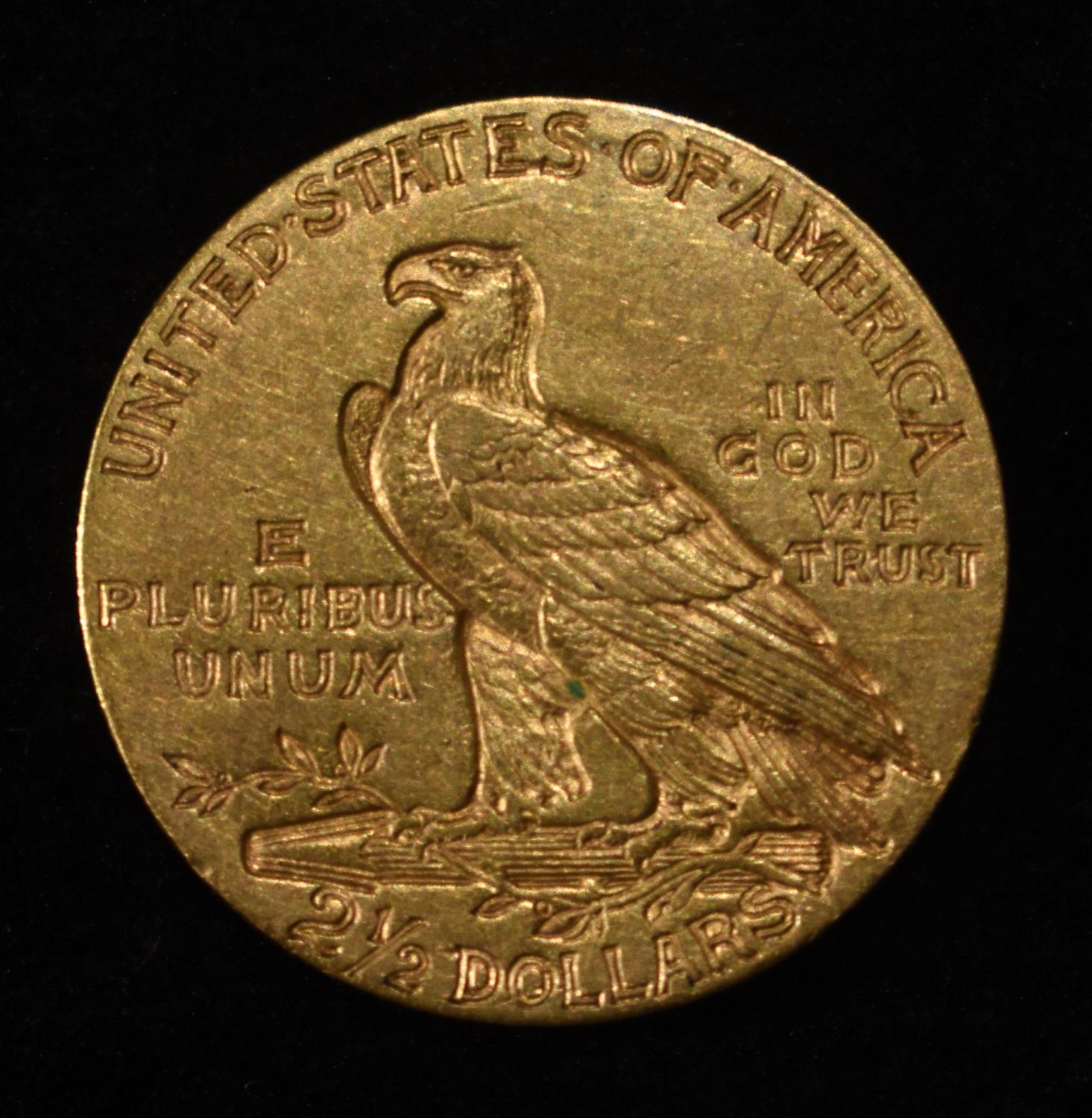 1910 $2.50 INDIAN GOLD