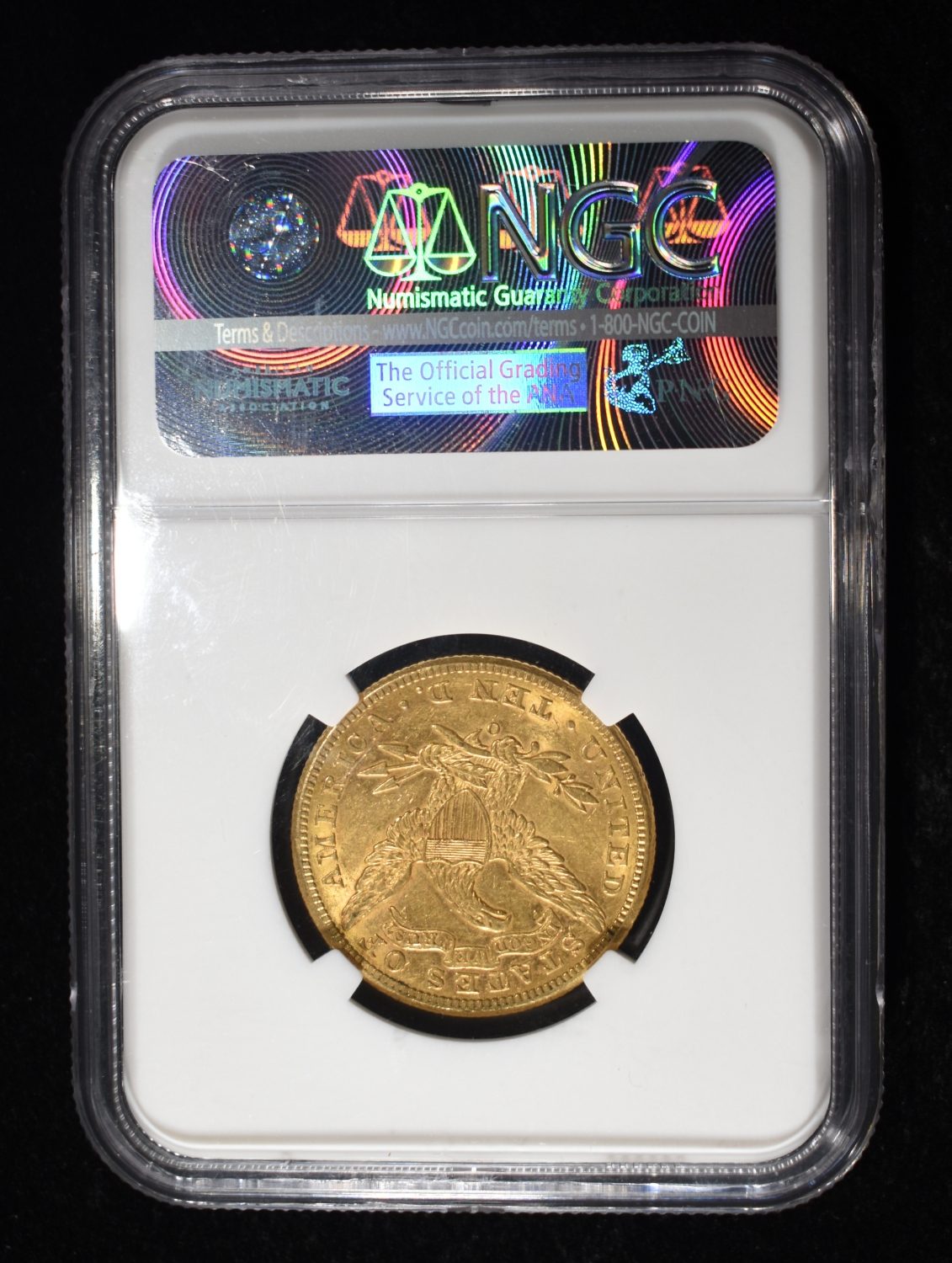 1895-O $10 GOLD LIBERTY NGC AU-58 LOW MINTAGE