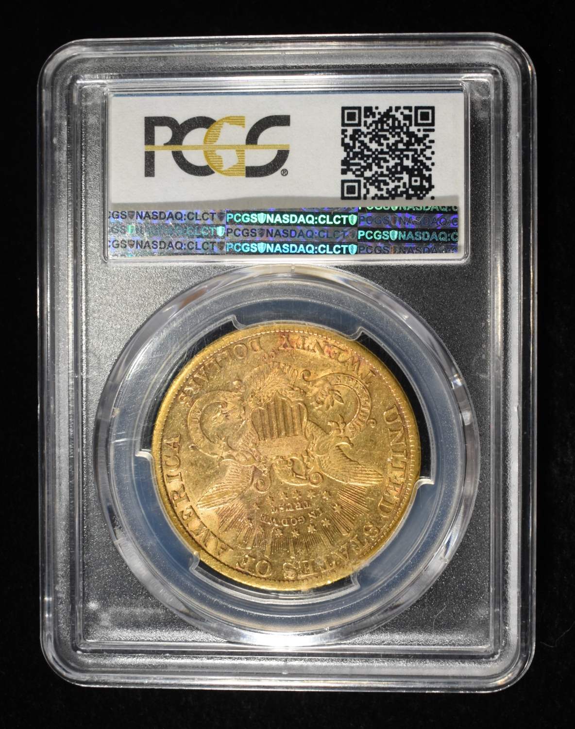1883-CC $20 GOLD LIBERTY PCGS XF-45