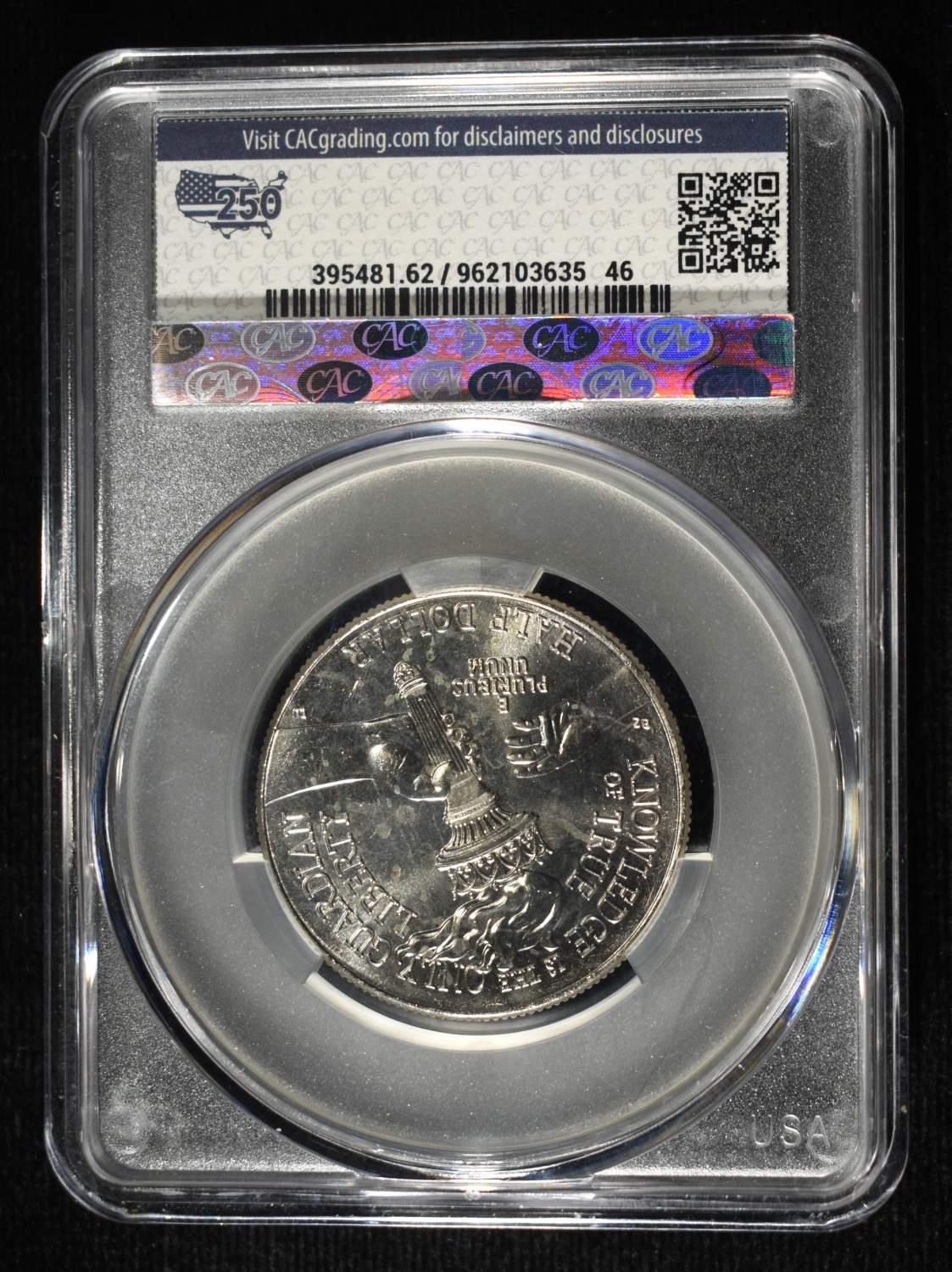 1776-2026-P 50C ENDURING LIBERTY CAC MS62