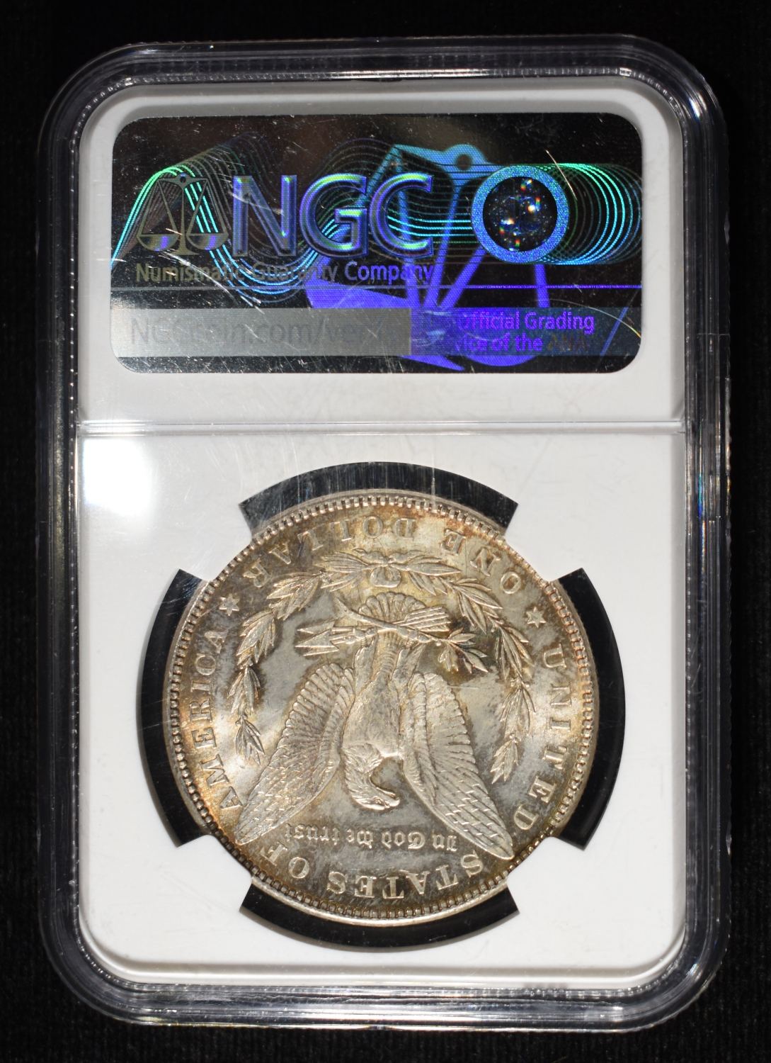 1883 MORGAN DOLLAR NGC MS63