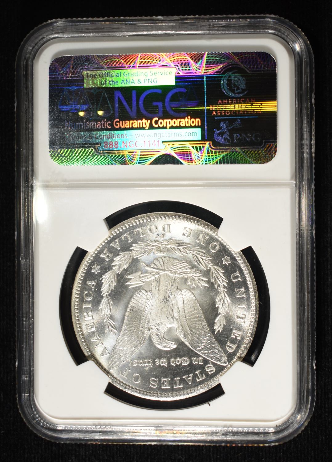 1884-CC MORGAN DOLLAR NGC MS-64