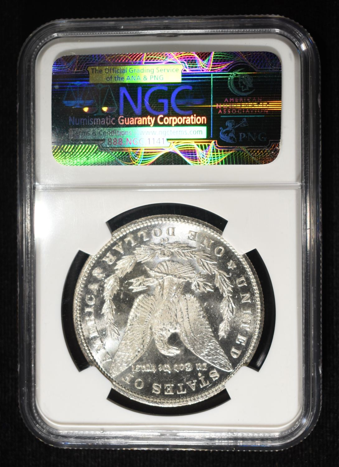 1885-CC MORGAN DOLLAR NGC MS-63 PL