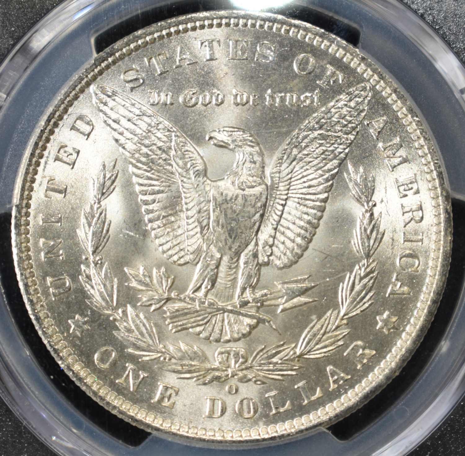 1885-O MORGAN DOLLAR PCGS MS63
