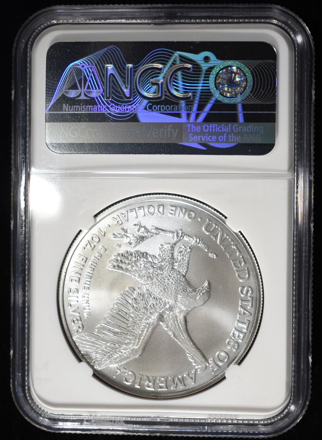 2021 AMERICAN SILVER EAGLE NGC MS70