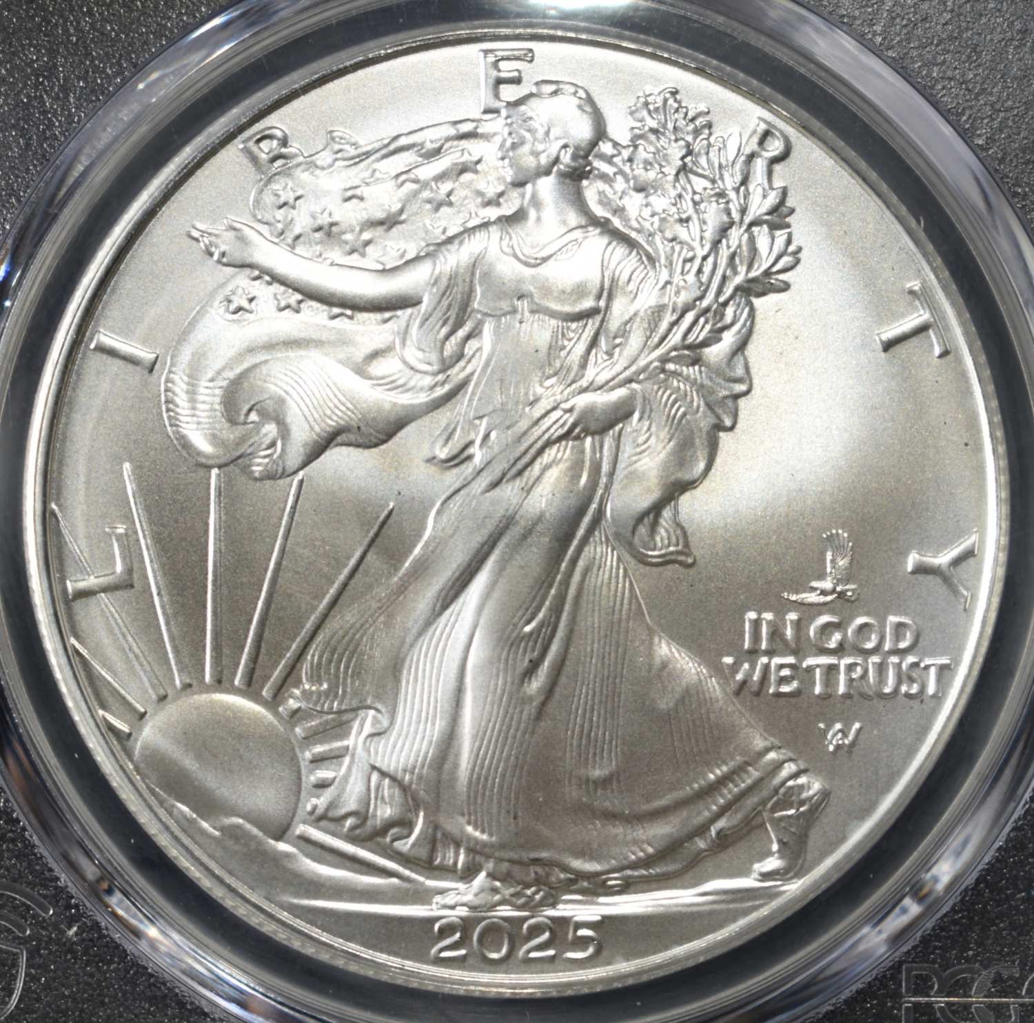 2025(P) AMERICAN SILVER EAGLE PCGS GEM BU