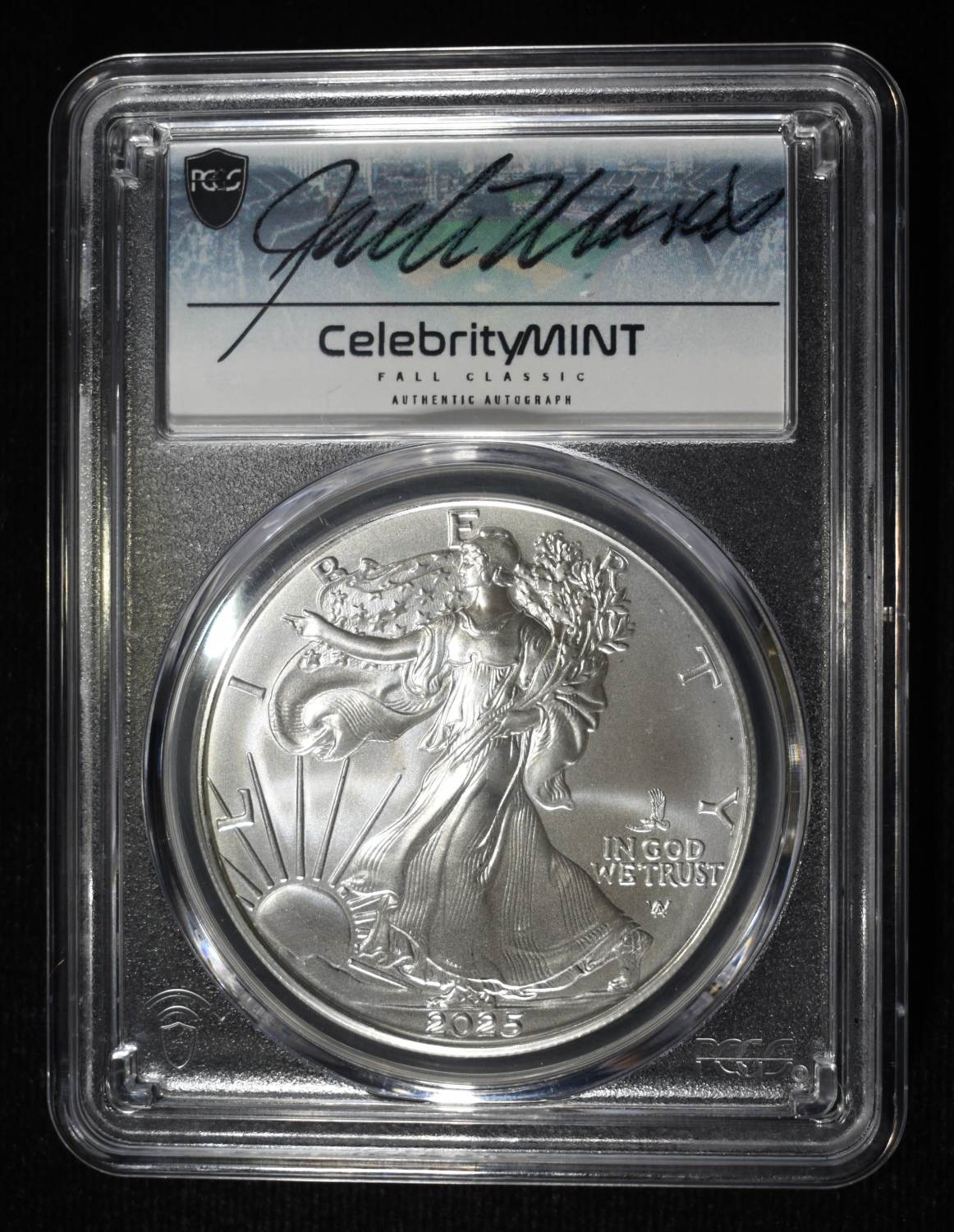 2025(P) AMERICAN SILVER EAGLE PCGS GEM BU