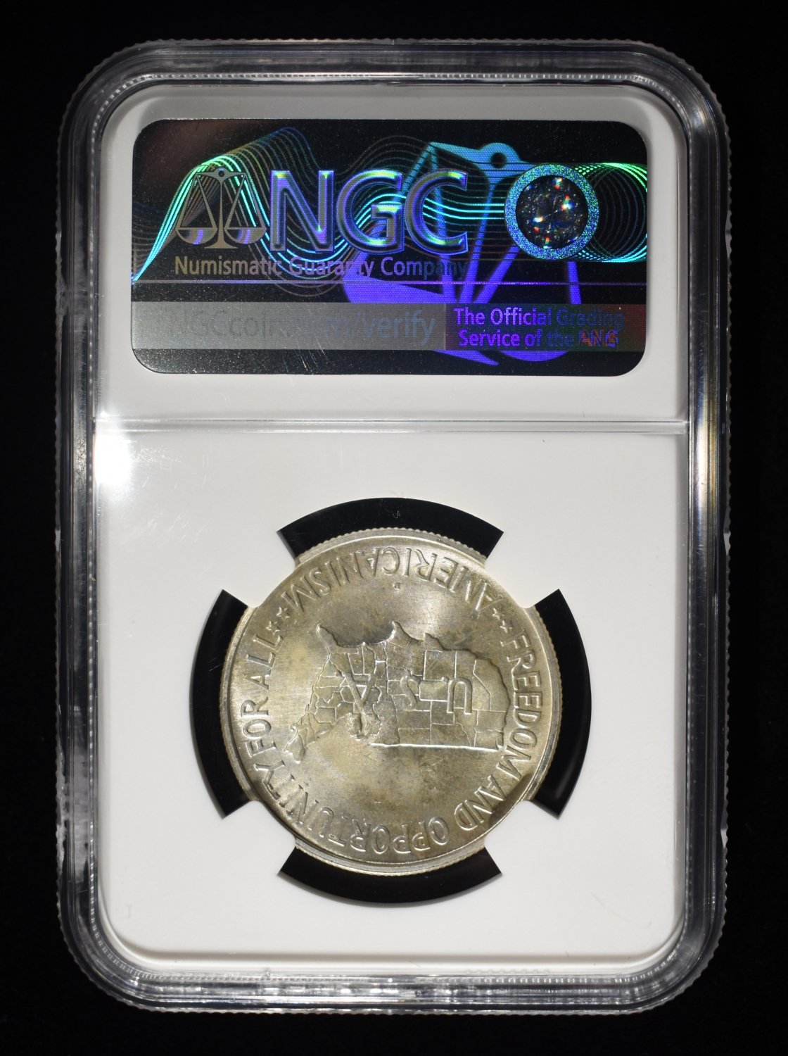 1951-D 50C COMMEM WASHINGTON-CARVER NCG MS64