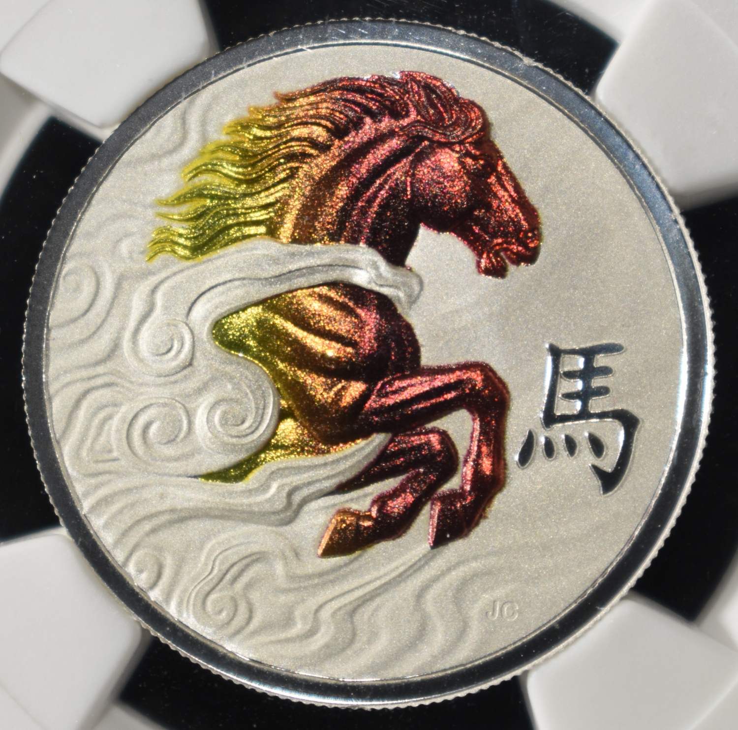 2026 ASCENSION 1/2 OZ SILVER HORSE NGC REV PF-70