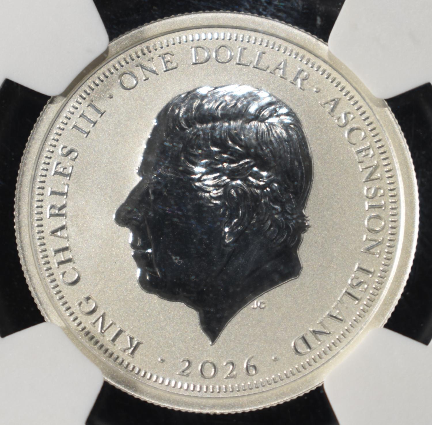 2026 ASCENSION 1/2 OZ SILVER HORSE NGC REV PF-70